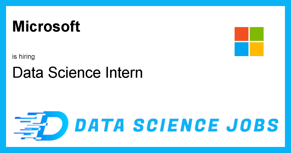 Data Science Intern at Microsoft, Belgrade, Serbia