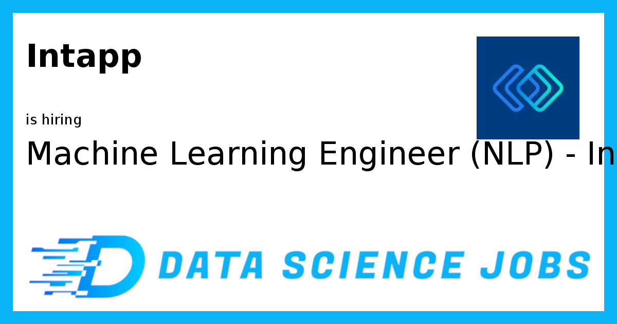 Machine Learning Engineer (NLP) - Intern at Intapp, Berlin, , Germany